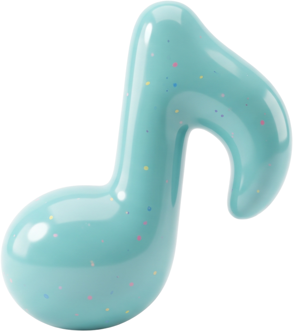 3D Music Note